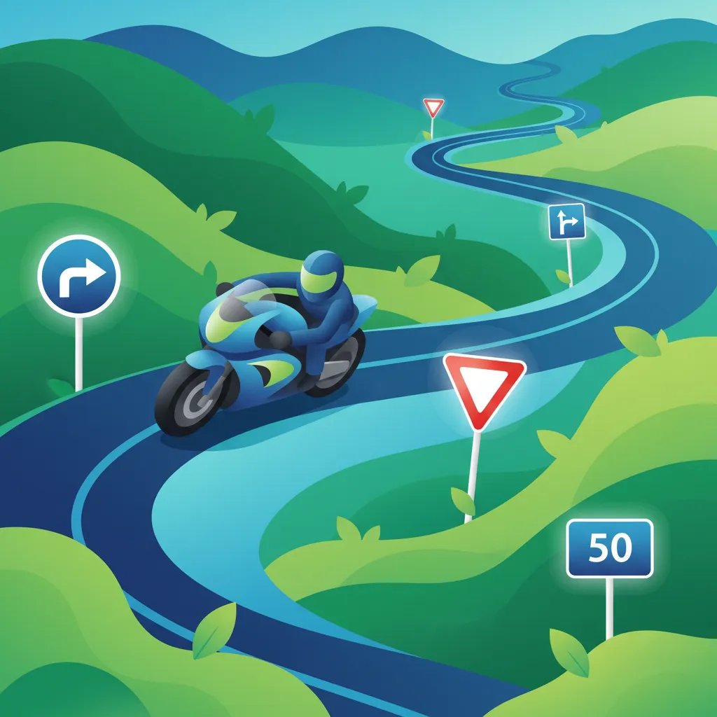 Image for the Swedish Motorcycle Theory A driving theory curriculum