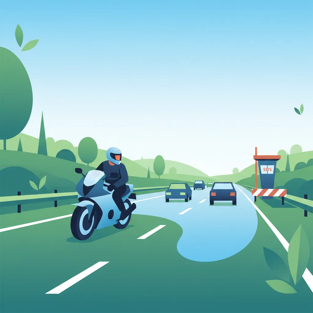 Conducción de Motocicleta A2 en Autopista en los Países Bajos