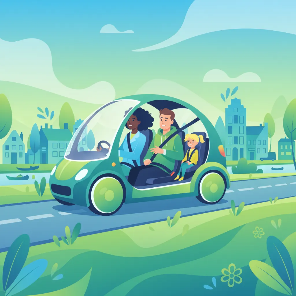 Normas sobre cinturones de seguridad para microcoches en los Países Bajos