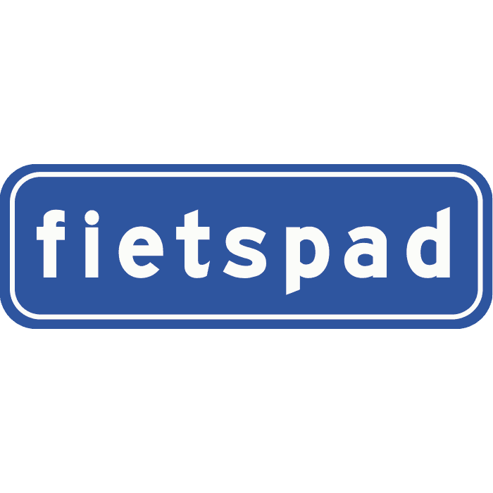 G13 - Start of Non-mandatory Cycle Path road sign