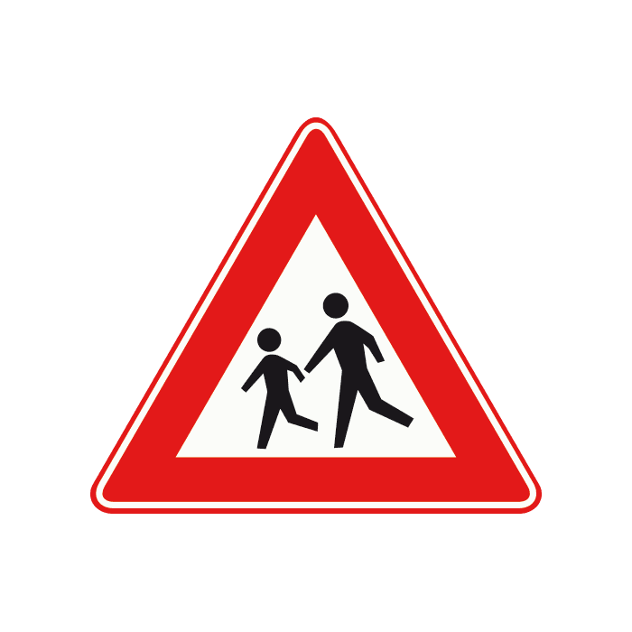J21 - Niños señal de tráfico