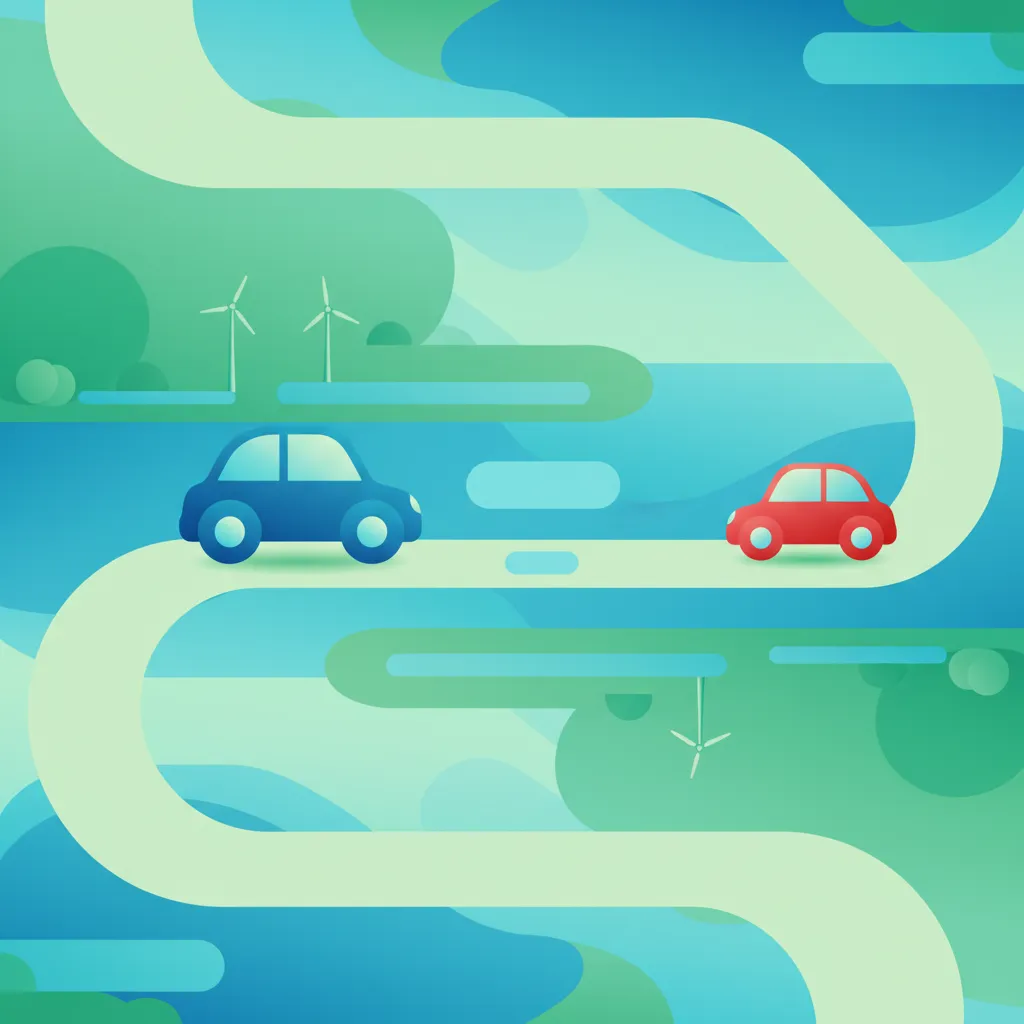 Illustration for the theory topic Stopping Distance Explained