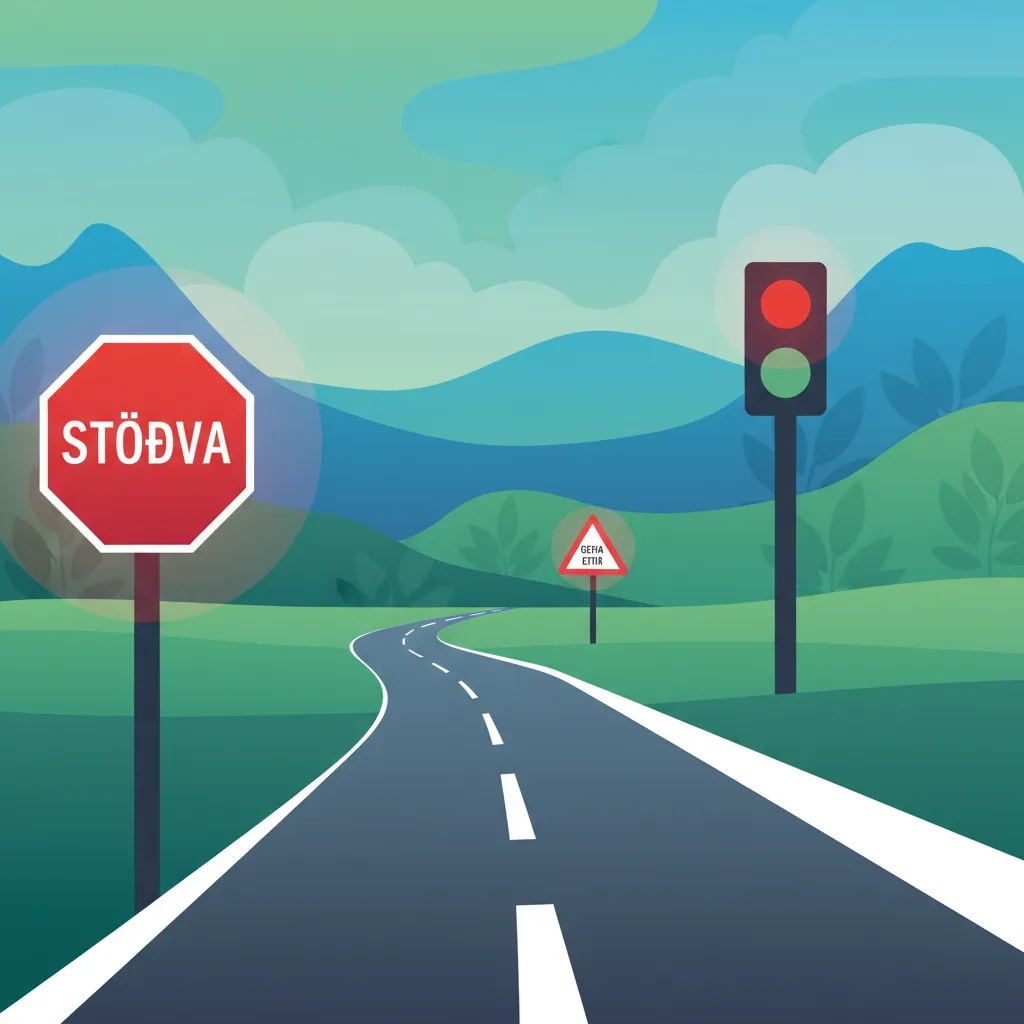 Image for the Road Signs, Traffic Lights & Road Markings learning unit