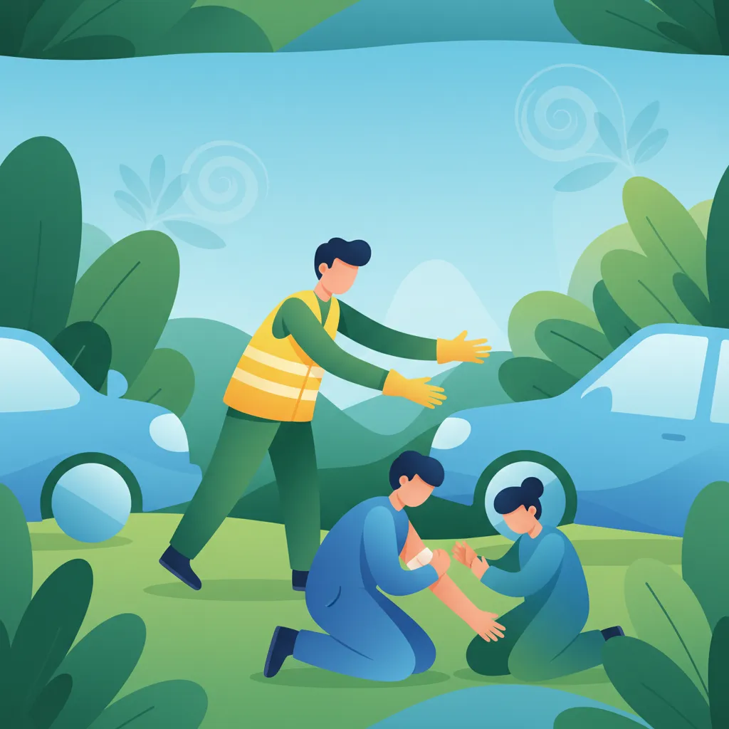 Image for the Accident Response & Roadside Safety learning unit