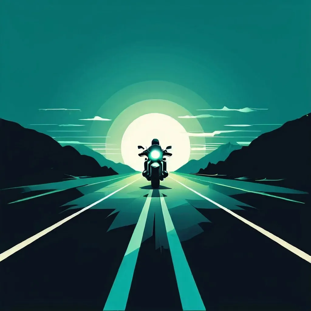 Night Motorcycle Riding: Visibility Limits and Speed Adjustments