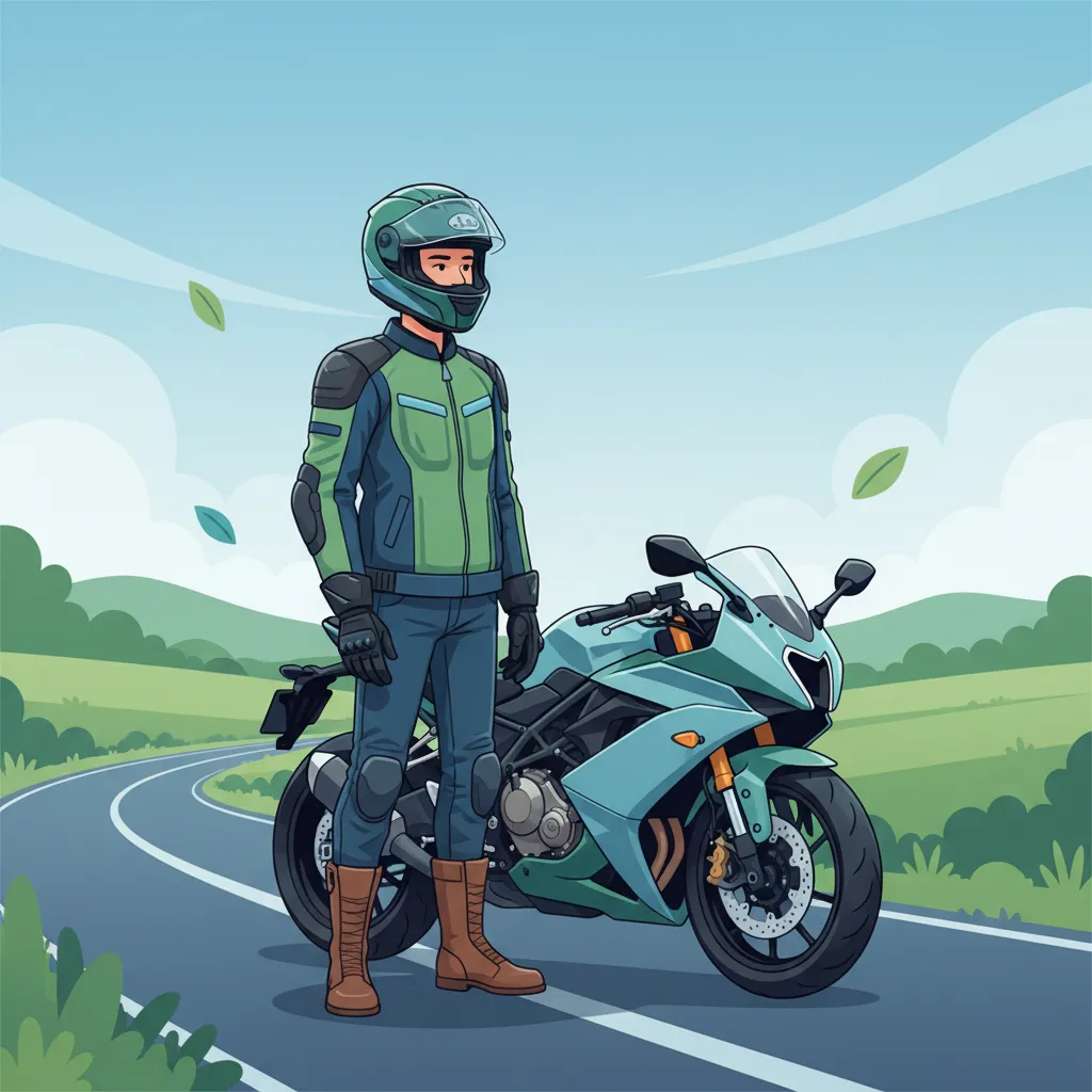 Podstawowy sprzęt ochronny dla motocyklistów z kategorią A1 w Holandii