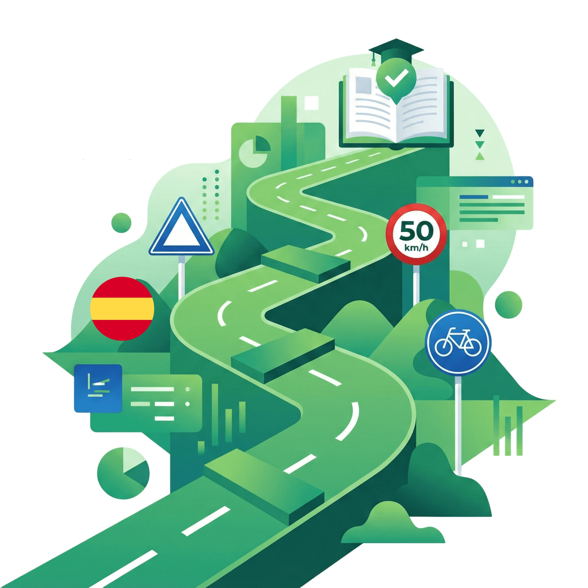 Master Your Spanish Driving Theory Test with a Clear Path