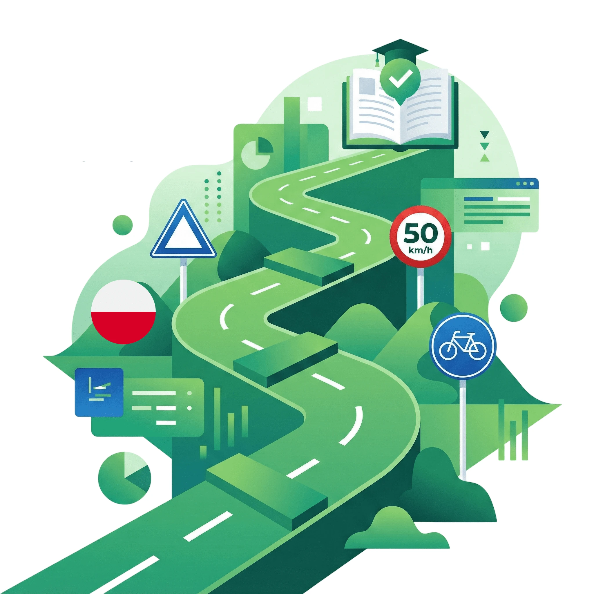 Master Polish Driving Theory with a Clear Learning Path
