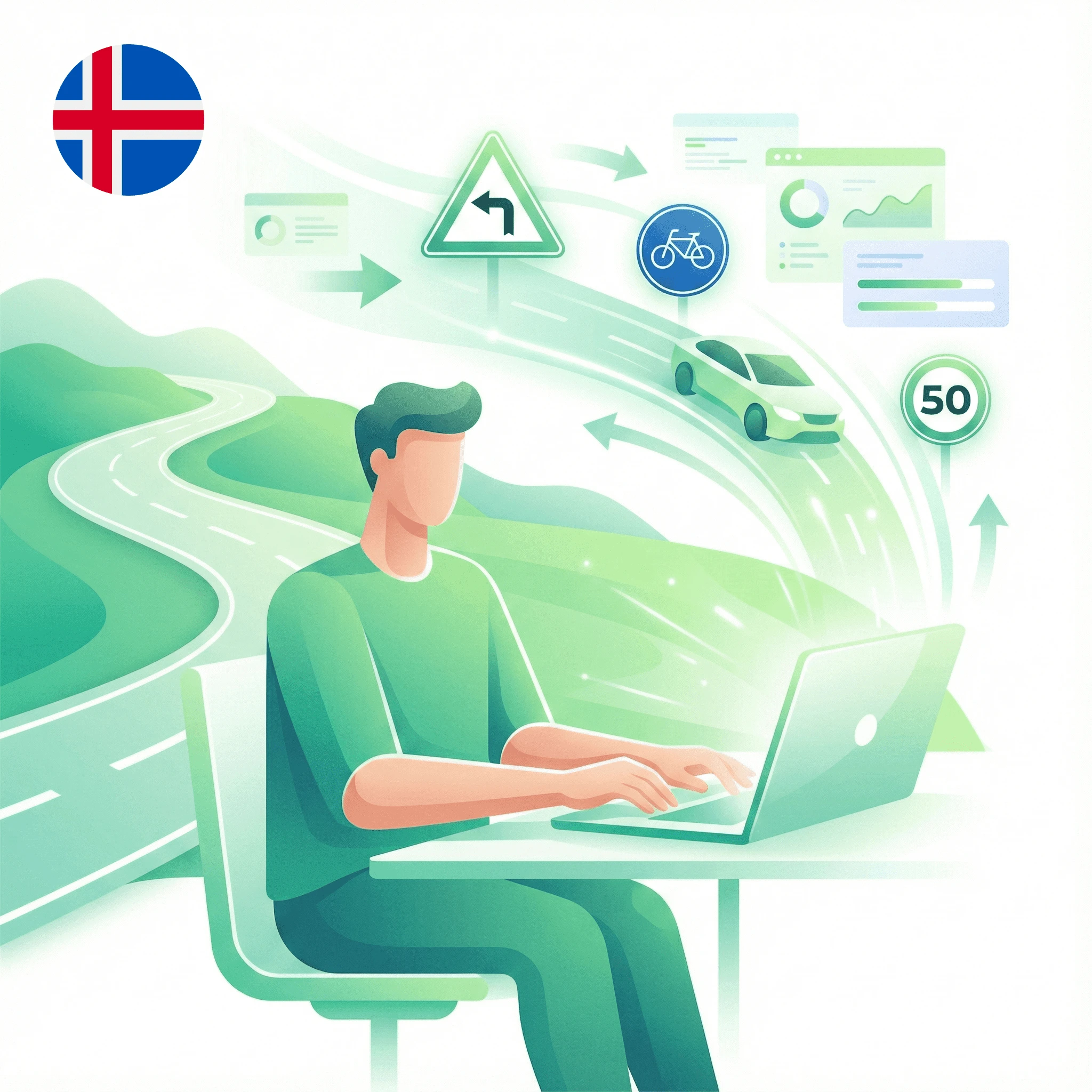 Master Your Icelandic Driving Theory Exam